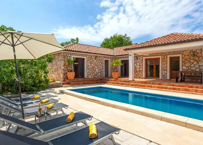 2 With Pool Krk By Guide *